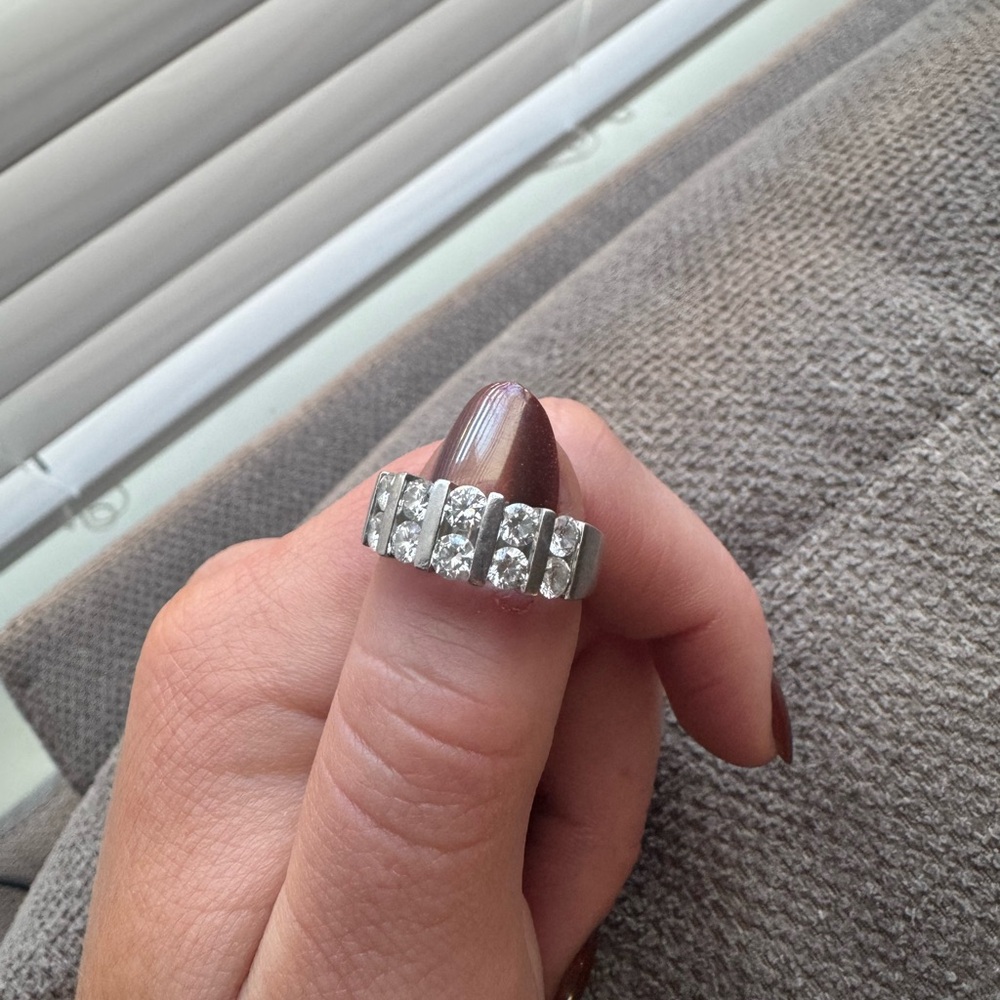 Platinum Diamond Ring (PT950)